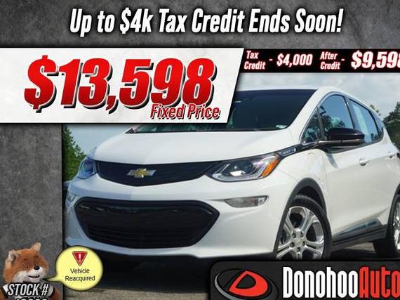 CHEVROLET BOLT EV 2019 1G1FY6S04K4107155 image